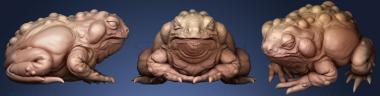 3D model Frog 2 (STL)